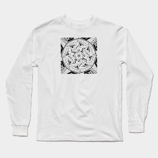 Messy Mandala Long Sleeve T-Shirt